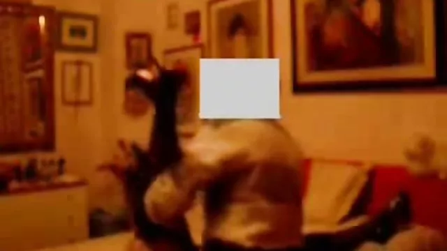 Két leszbikus szórakozás anális golyók
