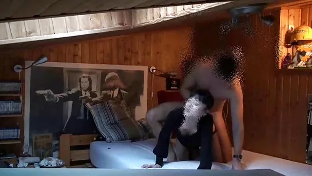 A női dobott hatalmas fejés privát